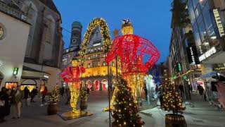 neues Beleuchtungskonzept für den Münchner Christkindmarkt 2023 [upl. by Nicks]