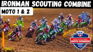 A Riders VS B Riders at Ironman Scouting Moto Combine 2024  Moto 1 amp 2 RAW [upl. by Nohsav]