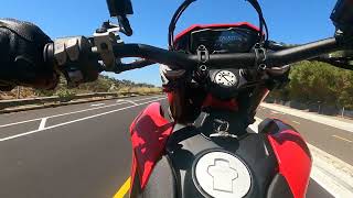 ducati hyper 698 mono 3rd gear wheelies [upl. by Earized]