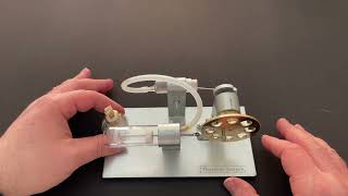 Physik Experiment  Grundwissen Stirling Motor [upl. by Wills]