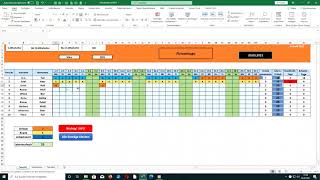 Urlaubsplaner und statistik mit Excel [upl. by Eus]