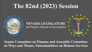 3232023  Senate Finance and Assembly Ways and Means Subcommittees on Human Services [upl. by Sidran960]