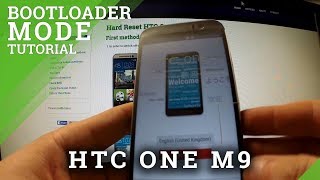 Bootloader Mode HTC One M9  hardresetinfo [upl. by Aipmylo]