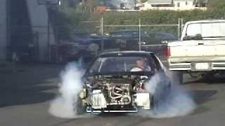 HMT  built turbo CRX burnout [upl. by England]