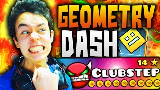 GEOMETRY DASH quotCLUBSTEPquot COMPLETADO 100 28  TheGrefg [upl. by Olenolin]