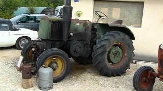 Tracteur SF semidiesel monocylindre 6 litre de cylindrée [upl. by Neroc]