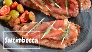 Köstliches Saltimbocca Traditionelle italienische Küche leicht gemacht  La Cocina [upl. by Pen]