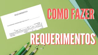 Como fazer um requerimento padrão  Solicitações diversas  SEDUC SP [upl. by Osnofedli160]