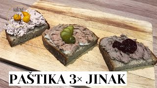 7 Paštika 3× jinak  vepřové rillettes játrová a kachní s portským vínem [upl. by Ettelliw]