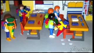 Die Einschulung in der Playmobil Schule Kurzfilm [upl. by Sherrard]