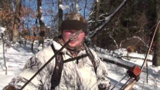 Pennsylvania Flintlock Muzzleloader  Long Bow Deer Hunting 2010 [upl. by Nannek]