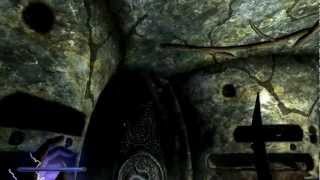 Lets play Modded Skyrim ep 3 Searching for a big green ball [upl. by Kiehl792]