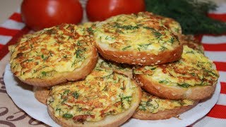 Вкуснющий сытный Завтрак для всей семьи Бутерброды с Сыром [upl. by Nitsed828]