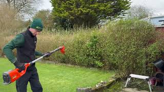 Trimming a Privet hedge  Hedge Cutting [upl. by Eirb]