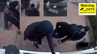 Hero Neighbour Stops Attempted Burglary Caught on Reolink RLK8800D4 4K CCTV on 08102020 [upl. by Eeliram931]