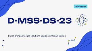 DMSSDS23 Dell Midrange Storage Solutions Design 2023 Exam Practice Questions Online [upl. by Jun793]