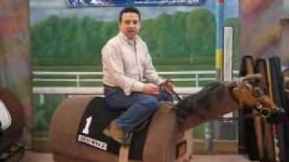 Jockey Lesson with Frankie Lovato quotBalance amp Positionquot For Race Riding [upl. by Atsyrc]