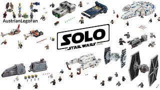 Lego Solo A Star Wars Story Compilation of all Sets 2018 [upl. by Iinden753]