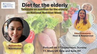 Nutrition for elderly [upl. by Aihtennek]