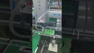 Hot selling Double Head Double Platform PCB board element Foot cutting machine [upl. by Ezana]