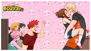 Love amp Cooking  My Hero Academia Comic Dub Kacchako 2nd Gen [upl. by Aicillyhp426]