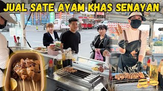 JUAL SATE AYAM KHAS SENAYAN DI CHINA PADA PENASARAN DENGAN PADUAN SATE DAN BUMBU KACANGNYA LUDES [upl. by Airogerg]