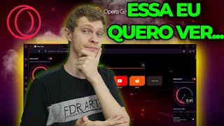 NAVEGADOR GAMER EXISTE SIM E ESSE TEM MUITA FUNÃ‡ÃƒO LEGAL CONHEÃ‡A O OPERA GX [upl. by Nuris]