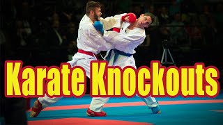 Best karate Knockouts WKF [upl. by Eiramit]