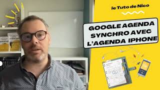 Synchroniser un calendrier iPhone avec Google Agenda [upl. by Shirlie]