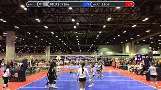 MDJRS 13 Elite vs NKJV 13 Bud 20240614 Day 2 Match 10 1st Set [upl. by Hannavas]