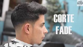 CORTE FADE PASO A PASO  DESVANECIDO PARA HOMBRE [upl. by Atlee466]