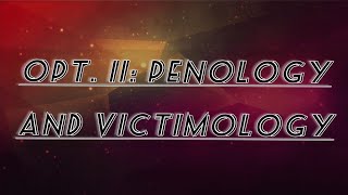 Opt II PENOLOGY AND VICTIMOLOGYPREVIOUS YEAR QUESTION PAPERSKSLUlegaleducationfirm [upl. by Nnyloj811]