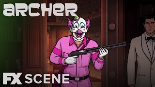 Archer  Season 7 Ep 5 The Goofy Pink One Scene  FX [upl. by Hras]