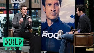 Nathan Fillion Talks ABCs quotThe Rookiequot [upl. by Dnalon100]