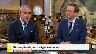 Trafikverket Så påverkas vi när vägar och järnvägar ska underhållas  Nyhetsmorgon  TV4 amp TV4 Play [upl. by Ruthe600]