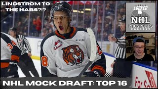 2024 NHL MOCK DRAFT  March Top 32 Part 1 [upl. by Icyac137]