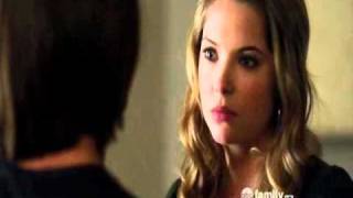 Pretty Little Liars 1x18 HannaampCaleb first kiss sub ITA [upl. by Attalanta]