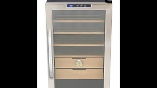 Amazon Price Drop Whynter CHC251S Stainless Steel Cigar Cooler Humidor 25 Cubic Feet Save 50 [upl. by Natsud]