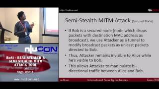 nullcon Goa 2013 A Real Stealth amp semi stealth MITM Attack [upl. by Aileen]