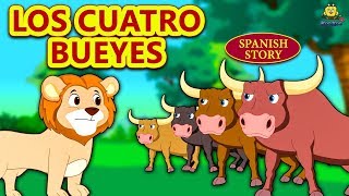 Los Cuatro Bueyes  Cuentos de dormir para niños  Historias Españolas Para Niños  Koo Koo TV [upl. by Atinid]