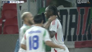 Moise Kean Goal Israel Vs Italy 02 All Goals Results Highlights amp Match Analysis [upl. by Aivekahs461]