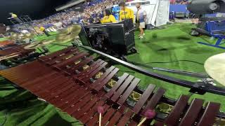 McKinney High School Royal Pride Band  Marimba Headcam  Senior Night  MVT I amp II  Coleman Ross [upl. by Baer]