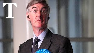 UK election Jacob ReesMogg loses seat to Labour [upl. by Yemrots790]