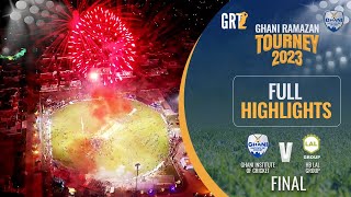 Full Highlights  Final Match  GIC vs H B Lal  GRT 2023 [upl. by Idnem]