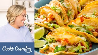 How to Make Crunchy Shrimp Tacos [upl. by Asilec911]