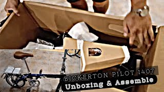 UNBOXING and ASSEMBLE  BICKERTON PILOT 1407 FOLDING BIKE  BICKERTON PILOT 1407 [upl. by Yelra]