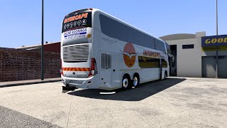 Intercape Marcopolo G7 DD 1800 Scania chassis  Garage to Bossman Roleplay Drive [upl. by Katlaps]