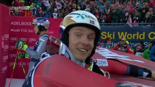 Hirscher gewinnt Adelboden 2018 mit schweren Fehlern [upl. by Darraj739]