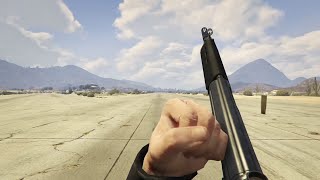 GTA Online The Chop Shop  New Weapon  Battle Rifle FN FAL Third amp First Person [upl. by Braasch934]