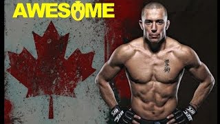 AWESOME PEOPLE 18 UFC LEGEND GEORGES STPIERRE  HIGHLIGHTS 🎧 NCS  Culture Code  Make Me Move [upl. by Enileuqkcaj]